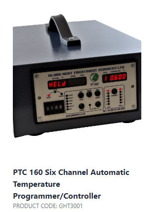 برنامه نویس/کنترل کننده دمای اتوماتیک شش کاناله PTC 160