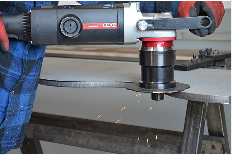 پخ زن چندکاره پرتابل جهت لوله و ورق مدل BM-16 ساخت پروموتک لهستان