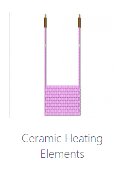 المنت گرمایش سرامیکی 3 مهره x 32 مهره، 60 ولت، 2.7 کیلو وات