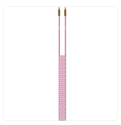 المنت گرمایش سرامیکی 3 مهره x 32 مهره، 60 ولت، 2.7 کیلو وات