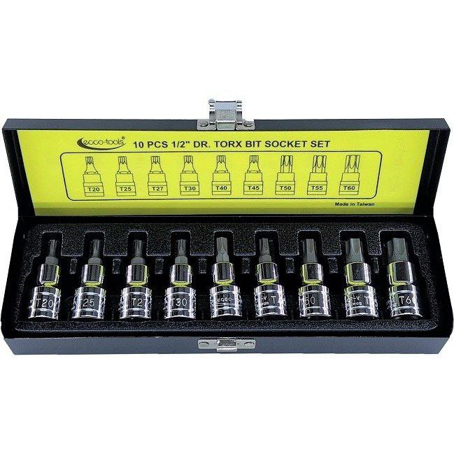 جعبه فلزی آلن بکس ستاره ای ۱۰ پارچه مستر تولز