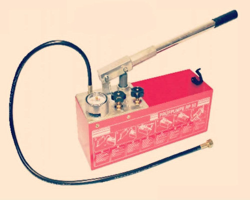 تست پمپ ۶۰ بار سطل فلزی طرح روتن برگ