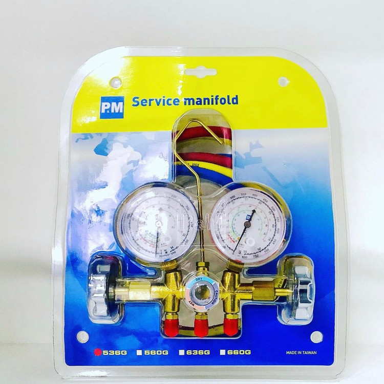 مانیفیلد شارژ گاز با شلنگ ۲متری