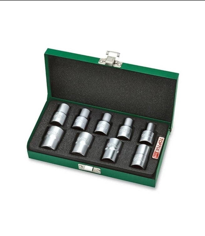 جعبه بکس 9 پارچه 1/2 درایو E10 تا E24