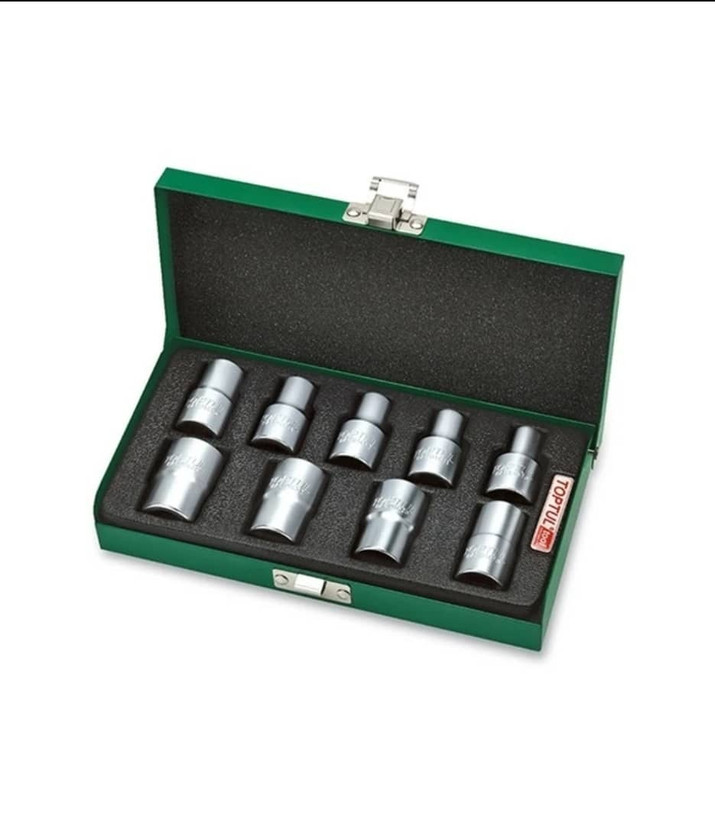 جعبه بکس 9 پارچه 1/2 درایو E10 تا E24